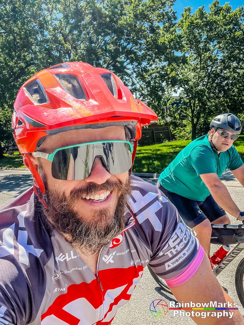 Friday Morning Shake Out Ride Selfie